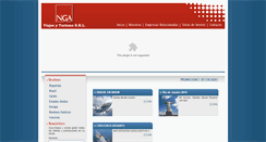 Desktop Screenshot of ngaviajes.com.ar