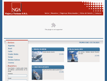 Tablet Screenshot of ngaviajes.com.ar